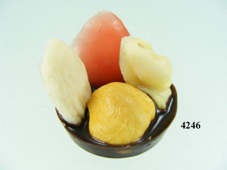 chocolate candy with fruits (2 pcs.) 