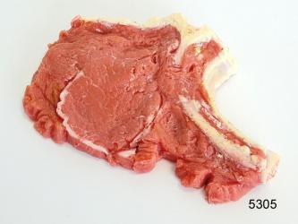 Kalbs-Kotelett Lebensmittelattrappe 
